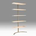 Phillip enfield 1914  2004 illuminated etagere new york 1970s acrylic stainless steel unmarked 76 x 36 x 16 12 provenance family of the designer