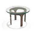 Silas seandel b 1937 side table new york 1970s patinated bronze glass signed 16 14 x 25 14