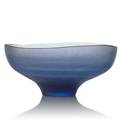 Tobia scarpa b 1935 venini battuto glass bowl murano italy 1960s faint remnants of acidetched mark 5 x 11 dia