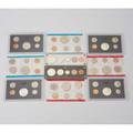 Us proof or mint sets fiftythree including 1953 proof 1954 proof 10 1965 mint etc