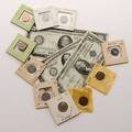 Us coins and currency approx 260 pcs including 5 3c nickel fr975 2000 reserve note 800 face value 10c etc