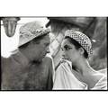 Bert stern american b 1929 gelatin silver print taylorburton ischia 1962 framed signed and numbered 1520 7 x 10 image 11 x 13 78 sheet