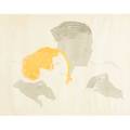 Marcel vertes american b hungary 18951961 lithograph of a couple signed and numbered 2350 20 x 25 34 sheet