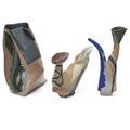 John gill b 1949 three glazed ceramic handbuilt vessels alfred ny 198385 two pitchers and one vase tall pitcher and vase signed and dated largest 15 14 x 12 x 12
