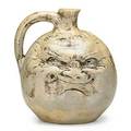Robert w martin 1843  1923 martin brothers glazed stoneware face jug england 1889 signed 101889 rw martin  bros london  southall 8 12 x 7 12 x 6