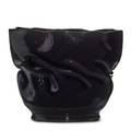 George ohr 1857  1918 vessel with inbody twist and floriform rim indigo glaze biloxi ms 18971900 stamped ge ohr biloxi miss 3 x 3 34 published ellison george ohr art potter pl