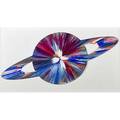 Damien hirst british b 1965 saturn spin painting created at damien hirst spin workshop 2009 acrylic on paper framed 34 x 14 12 sheet bears hirst blindstamp and stamped with signature