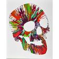 Damien hirst british b 1965 skull spin painting created at damien hirst spin workshop 2009 acrylic on paper framed bears hirst blindstamp and stamped with signature and inscription this p