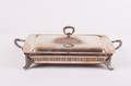 Silver Plated Casserole Server with Pyrex Insert