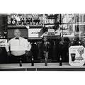 Lee friedlander american b 1934 newark  1962 gelatin silver print signed dated and titled 8 x 12 image 11 x 14 sheet