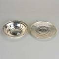 American reticulated silver holloware 20th c whiting open bowl 9 mauser cake plate 9 ribbon monograms 10 ot