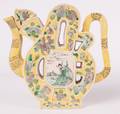 Famille Jaune Ceramic Puzzle Teapot