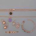 Ippolita rose jewelry collection three pairs earrings two pendant necklaces includes some accent diamonds 344 gs