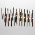Sheaffer fountain pens and mechanical pencils thirtyfour fountain pens or mechanical pencils earlymid 20th c eighteen laminated plastic pens or pencils some sets etc all marked longest 6