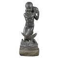 Wheeler williams american 18971972 amphitrite  no 25 1939 cast lead signed dated and titled  amphitrite  no 25 c wheeler williams 1939 32 12 high 36 12 high with base provena