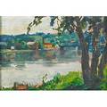 John fulton folinsbee american 18921972 lambertville ca 1930s oil on canvasboard framed signed 10 x 14 provenance private collection new jersey note this work will be included in th