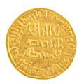 Umayyad gold dinar alwalid i damascus ah 92 ad 705