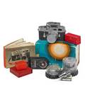 Leica m3 camera with four lenses filters view finders original manual etc germany 20th c 4 x 6 x 3