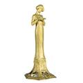 Charles korschann czechoslovakian 18721943 gilt art nouveau bronze sculpture of woman reading signed 14 12 x 6 x 6