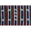 Tribal eight weavings 20th c largest 58 x 30 12