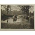 Late 19th c photogravures twentyone of english villages and landscapes most 8 x 10 sheet