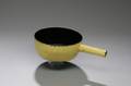 Dantes Yellow Enamel Cheese Fondue Pot