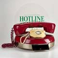 Pop art telephone oversize light up telephone fitted with a northern telcom rotary phone canada 1980s marked forminco 14 x 23 dia