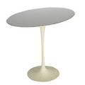 Eero saarinen knoll international tulip side table new york 1960s plastic coated steel laminate label 20 12 x 22 12 x 15 14