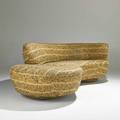 Vladimir kagan wieman preview cloud sofa usa 1990s upholstery unmarked 30 x 96 x 40