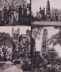 Max Kuehne Etchings  Drypoints of Yale Group