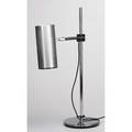 Gino sarfatti attr adjustable desk lamp chrome aluminum and black plastic unmarked 27 12 x 13 x 8 12