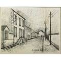 Bernard buffet french 19281999 lithograph of street scene 1952 framed signed and dated in print 11 14 x 14 34