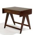 Pierre jeanneret teak student desk from the chandigarh administrative buildings franceindia ca 1960 stenciled numbers 28 x 32 x 22 12 provenance chandigarh india literature touchaleaum