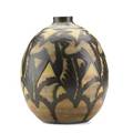 Charles catteau boch freres keramis glazed stoneware vase with cranes belgium 1920s stamped ch catteau keramis made in belgium with wolf gres keramis 18197d1052996 c 9 34 x 7 14