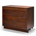 George nakashima nakashima studios fourdrawer dresser new hope pa before 1954 walnut unmarked 29 34 x 36 x 19 provenance available letter of authentication from mira nakashima