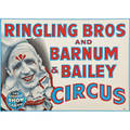 Ringling brothers and barnum  bailey posters two offset lithographs larger 27 34 x 42 sheet