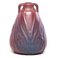 Van briggle twohandled vase with spiderwort persian rose glaze colorado springs co 1919 marked aa 1919 9 x 6 dia