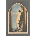 Louis icart french 18881950 etching on paper venetian nights 1926 framed signed and numbered 13 21 12 x 13 34
