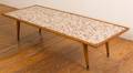 MidCentury TileTop Coffee Table