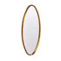 Labarge oval gilt mirror usa 1950s unmarked 28 12 x 18 12 x 2 14