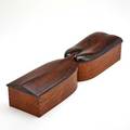 William keyser rosewood box new york 1973 initialed and dated 2 34 x 18 14 x 4 34