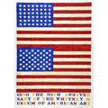 Jasper johns american b 1930 two prints screenprint in colors the 50th anniversary of the whitney museum 1980 printed by stony johns inc and gemini gel lithograph in colors merce cun