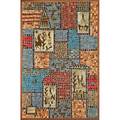 David holleman american b 1927 wall hanging with figural sgraffito tiles on multicolored mosaic ground framed signed 28 x 18