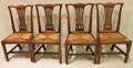 Set of Four Chippendale Side Chairs