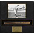 Ty cobb autograph on hillerich  bradsby miniature baseball bat mounted in shadow box frame bat 14 james spence authentication