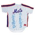 1986 new york mets world series autographed jersey signed by twentythree players including dwight gooden darryl strawberry lenny dykstra keith hernandez and ron darling limited edition 8686 3
