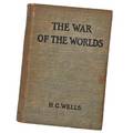 H g wells signed the war of the worlds first edition first printing with wells autograph and drawing thirteen pages of advertisements 1898 published by william heinemann london 7 34 x 5 1