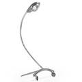 Marc newson b 1963 idee super guppy floor lamp australia 2000s aluminum glass rubber unmarked 72 x 34 x 32