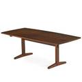 George nakashima 1905  1990 nakashima studios boatshaped trestle dining table new hope pa 1964 cherry rosewood unmarked 29 x 84 x 40 14 provenance available copy of original order c