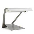 Charlotte perriand 1903  1999 phillips international desk lamp france 1950s enameled steel brass plastic decal label 9 34 x 17 x 9